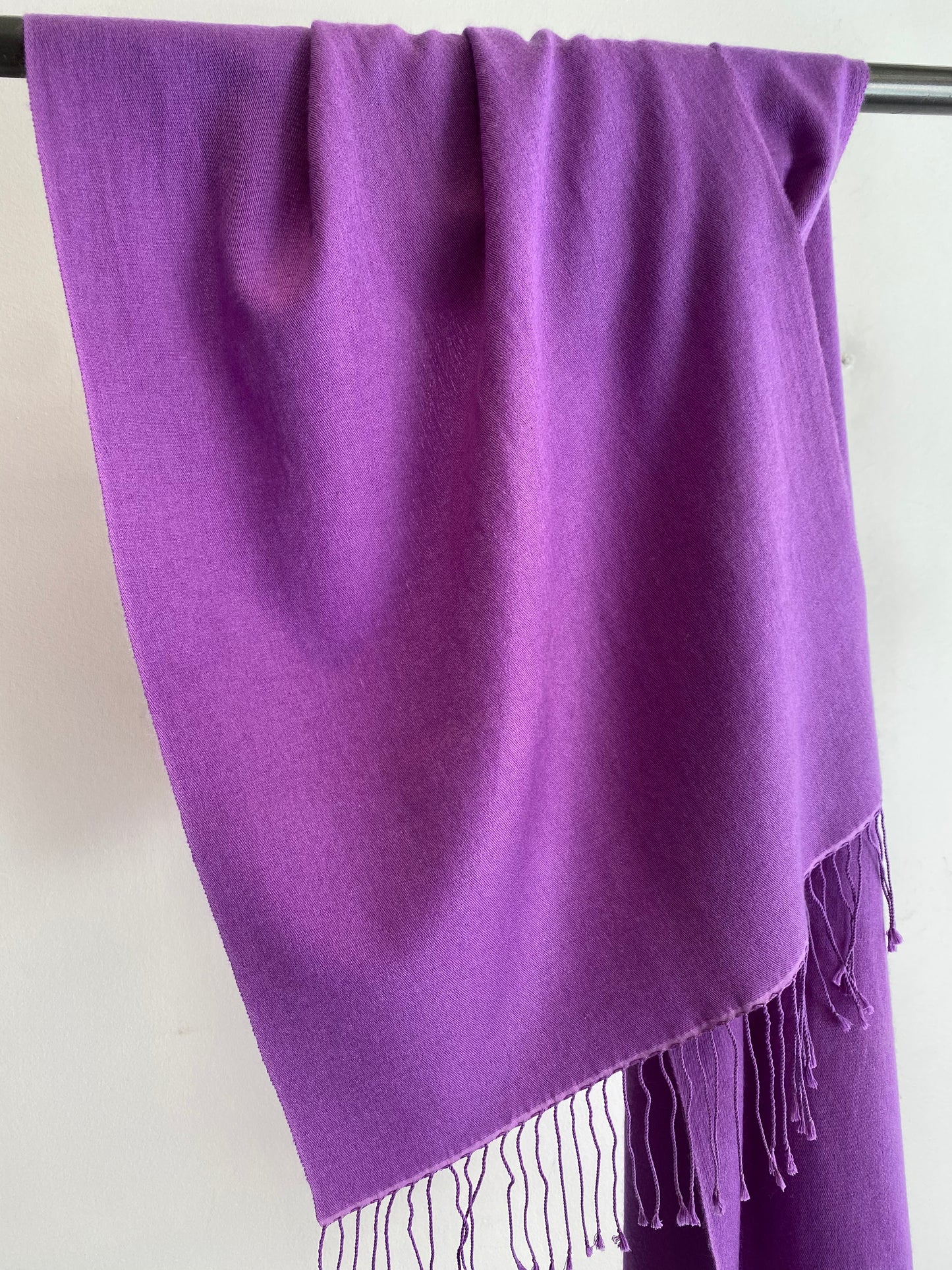 Pashmina scarf styled elegantly - versatile luxury accessory