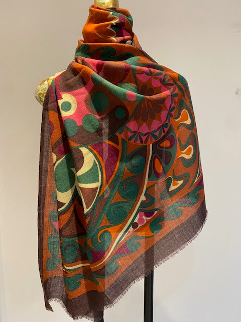 Luxury Print Scarf.