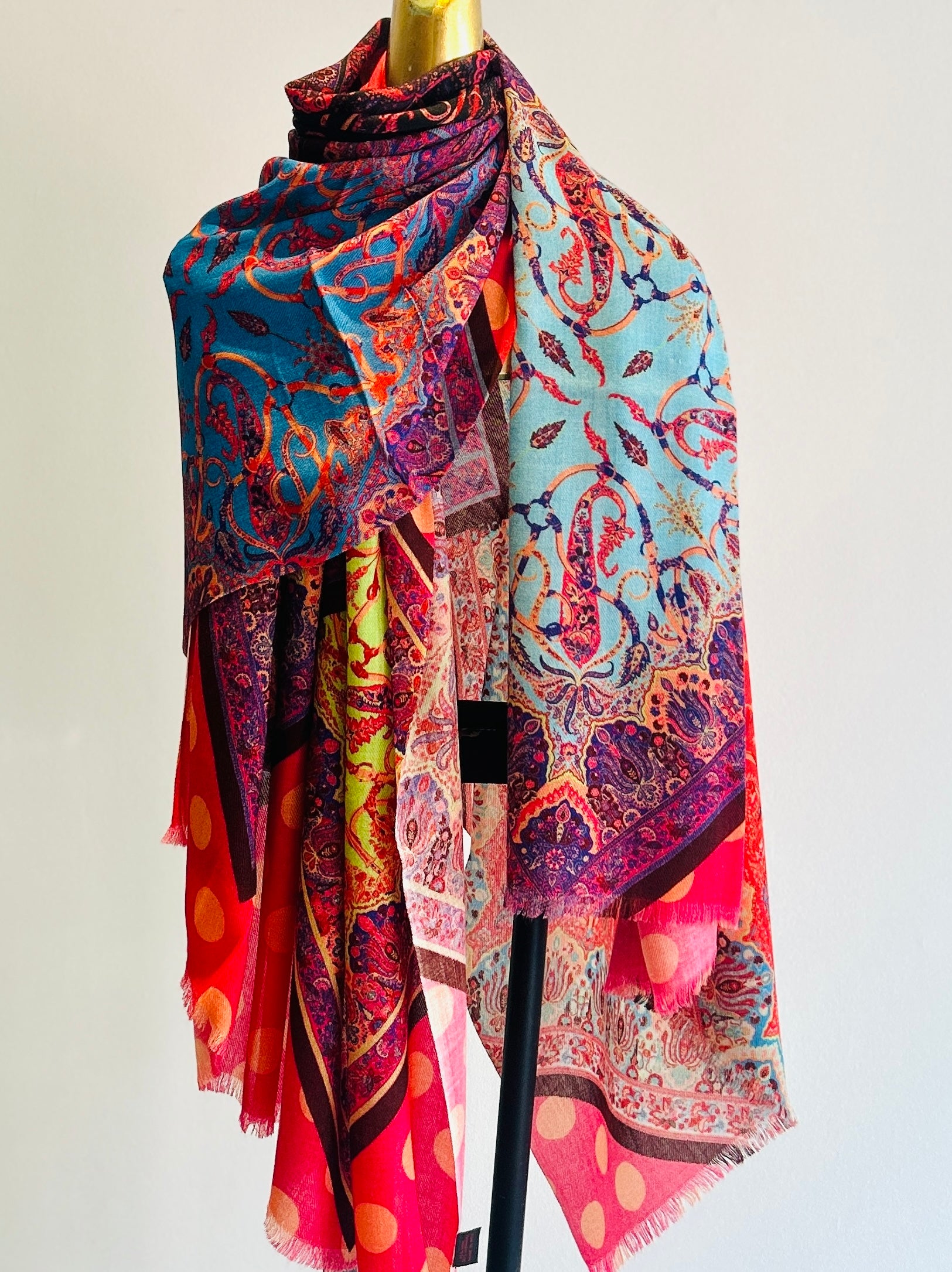 Luxurious Colourful Shawl