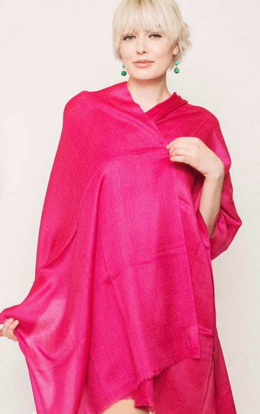 Luxury Featherweight Cashmere Shawl.