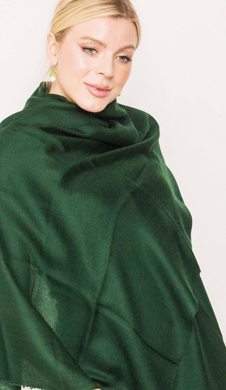 Luxury Featherweight Cashmere Shawl.