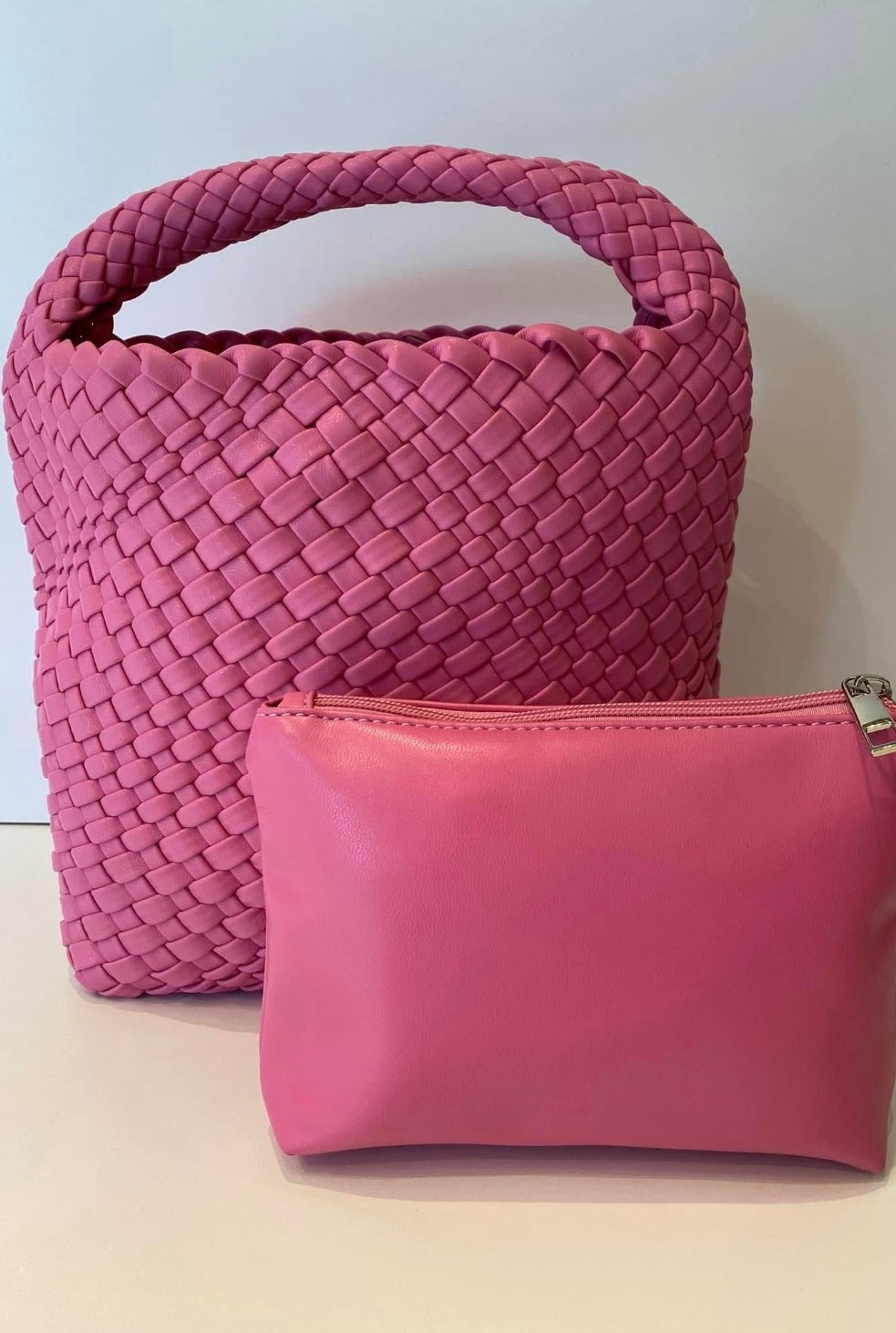 Medium Woven Handbag.
