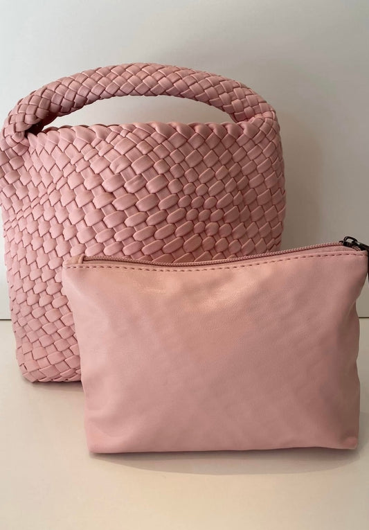 Medium Woven Handbag.