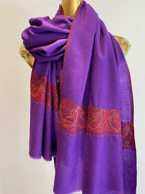 Kashmiri Shawl With Em