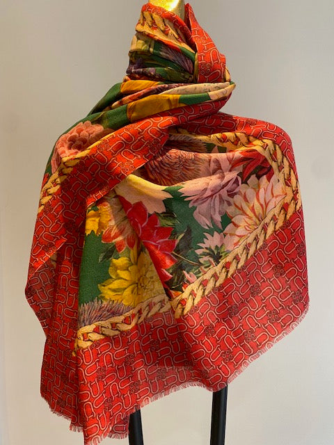 Luxury Print Scarf.