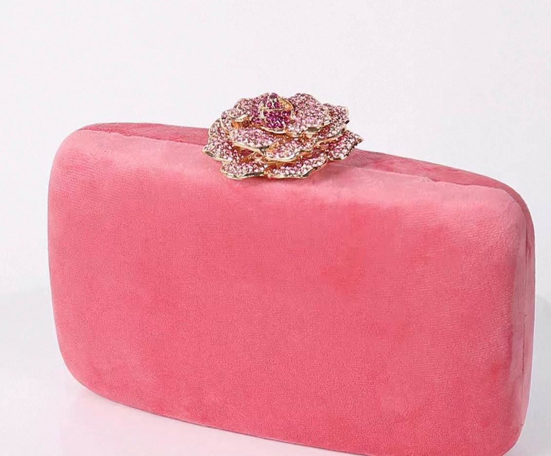 Rose Clasp Clutch