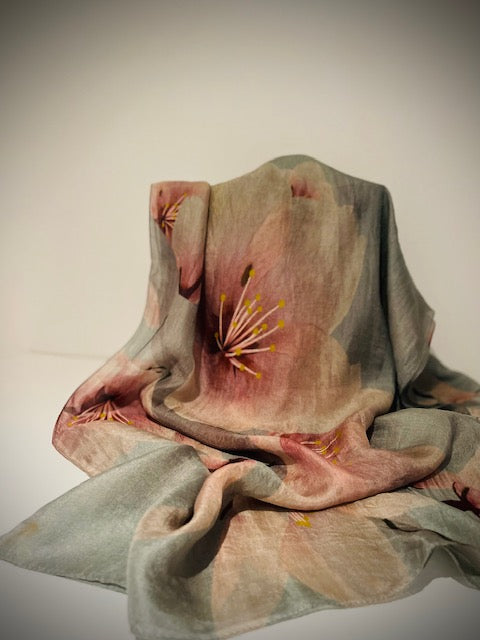 Light Silk Scarf.