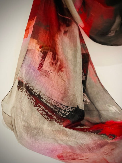 Light Silk Scarf.