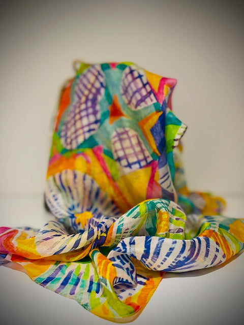 Light Silk Scarf.