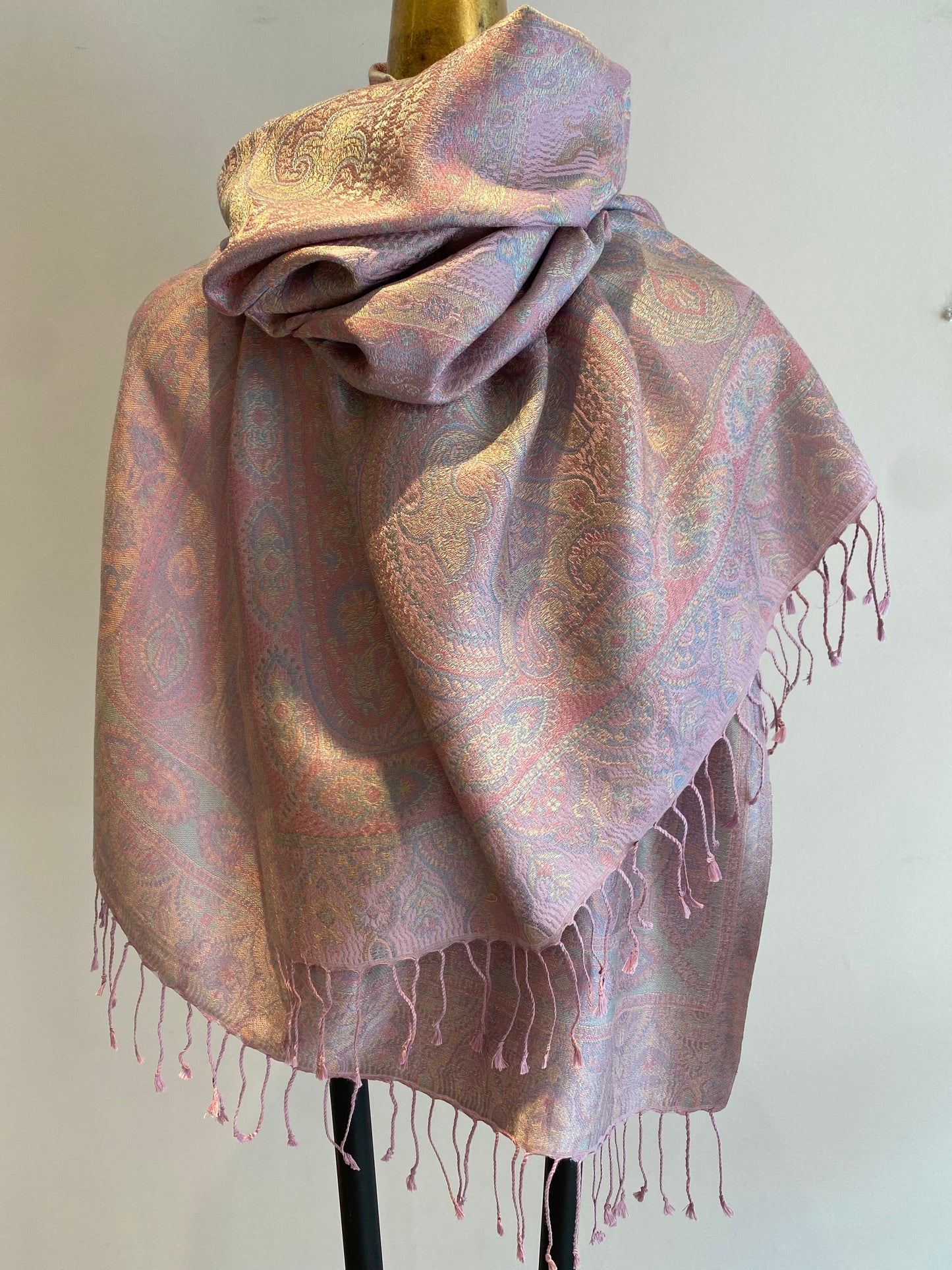 Paisley Silk Scarf - 75%%Off