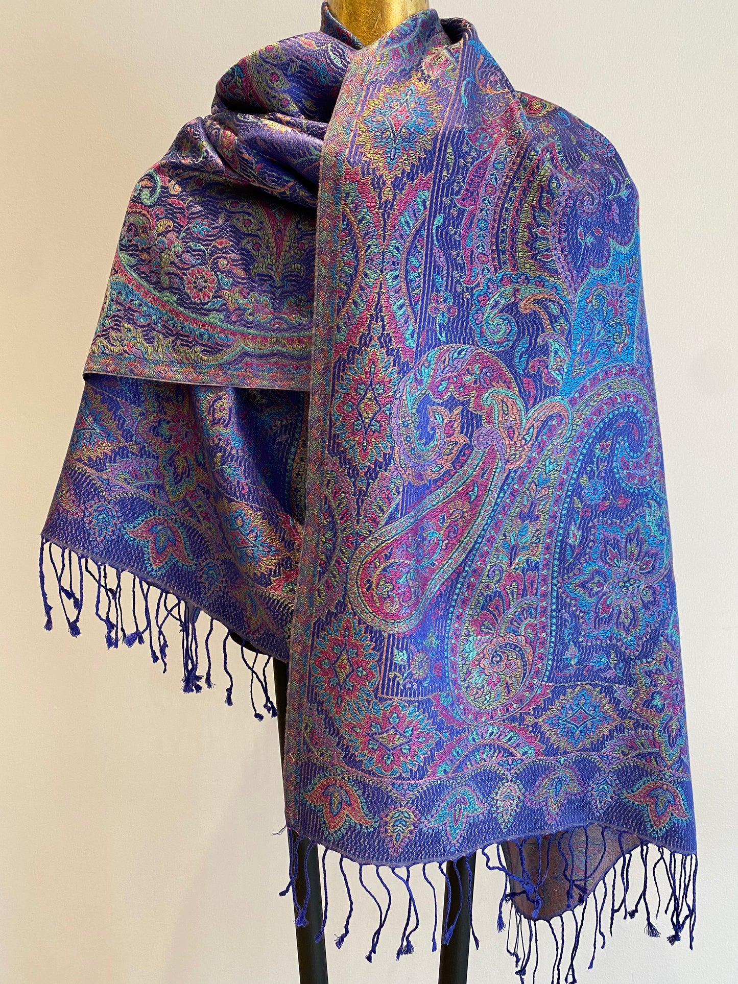 Paisley Silk Scarf - 75%%Off