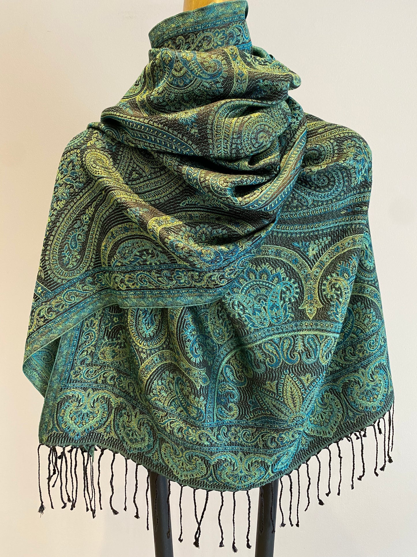 Paisley Silk Scarf - 75%%Off