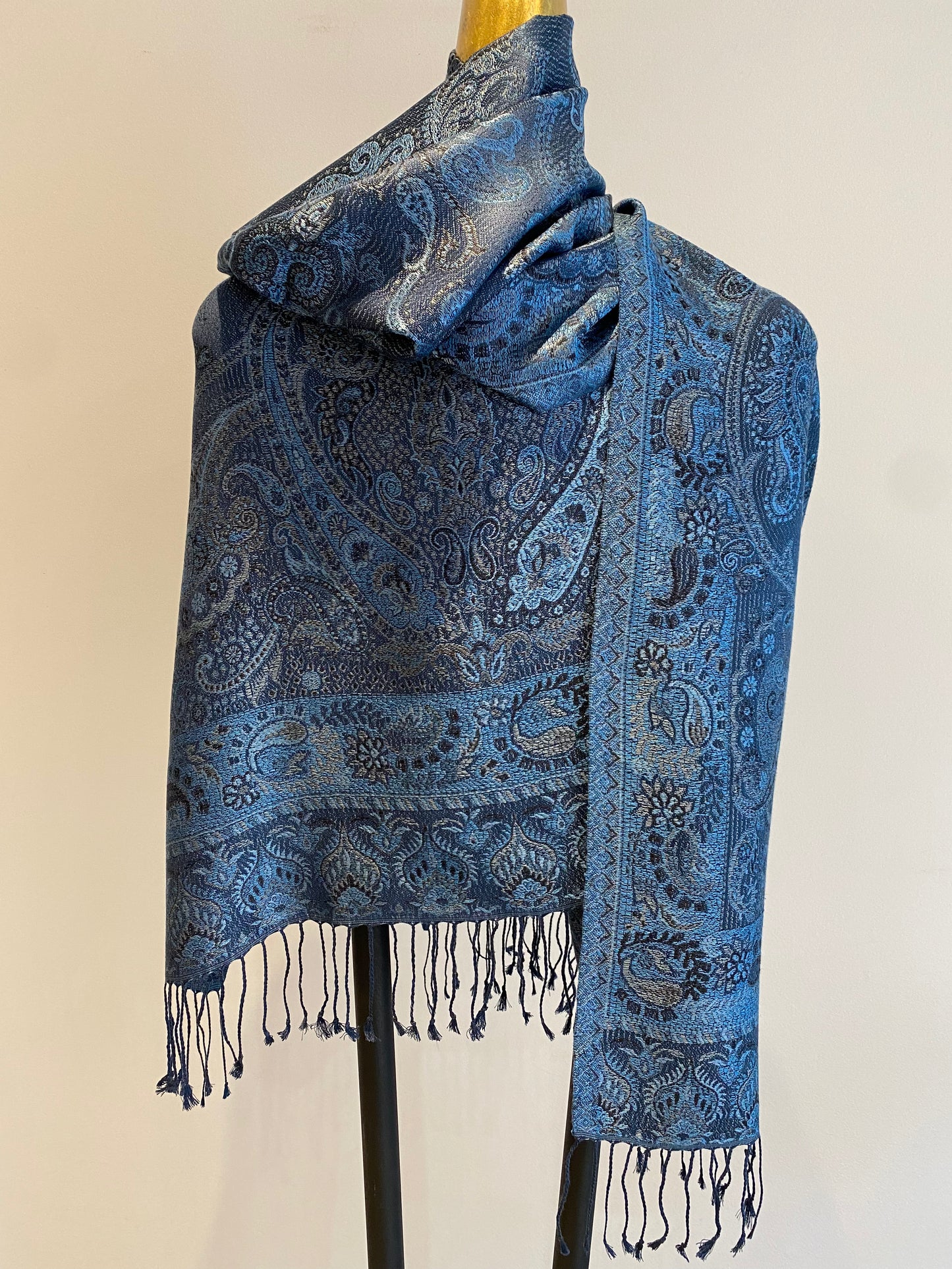 Paisley Silk Scarf - 75%%Off