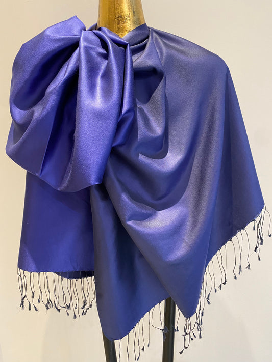 Silk Two Tone Scarf.
