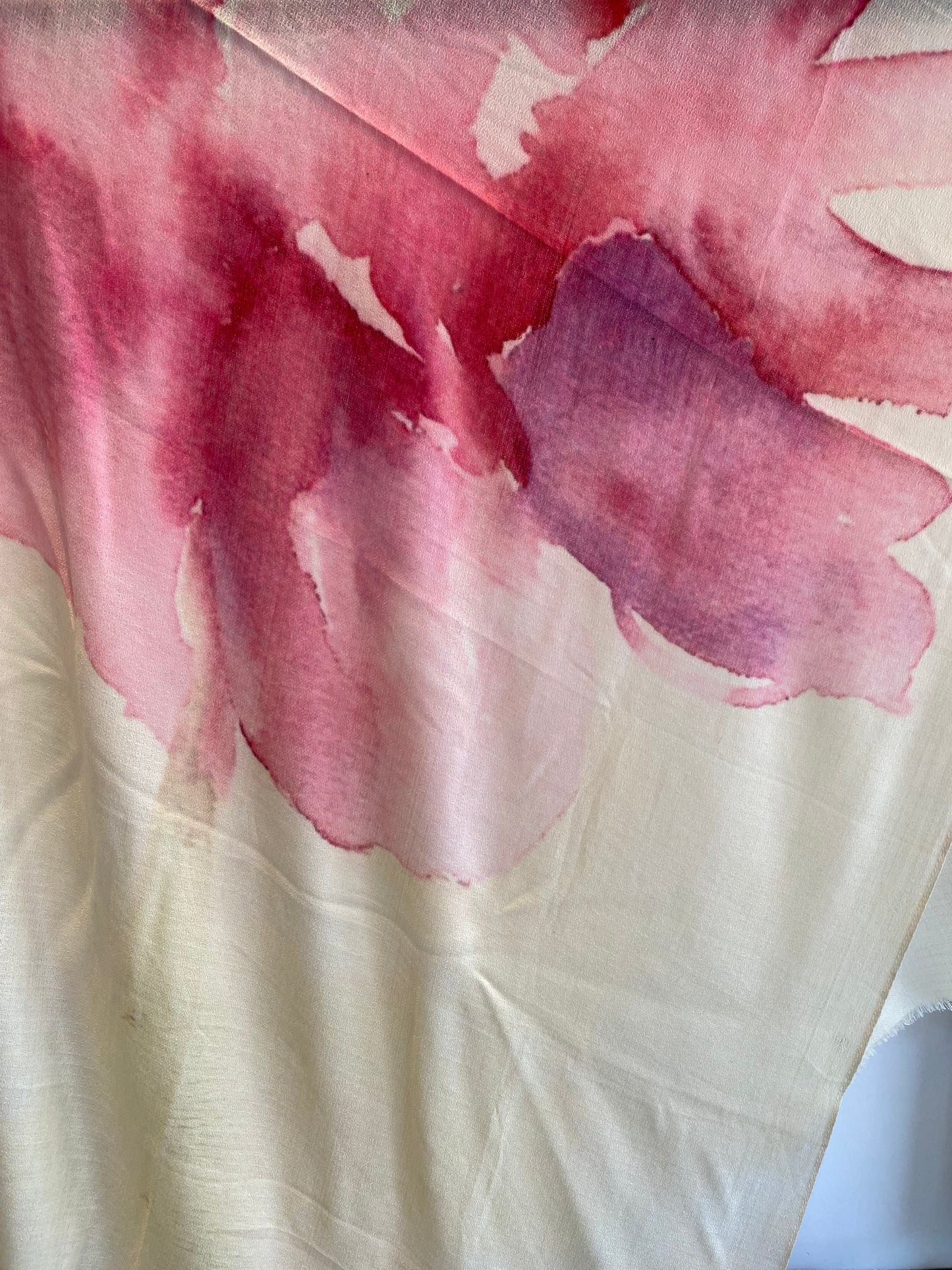 Luxury Light Cashmere Printed Shawl.