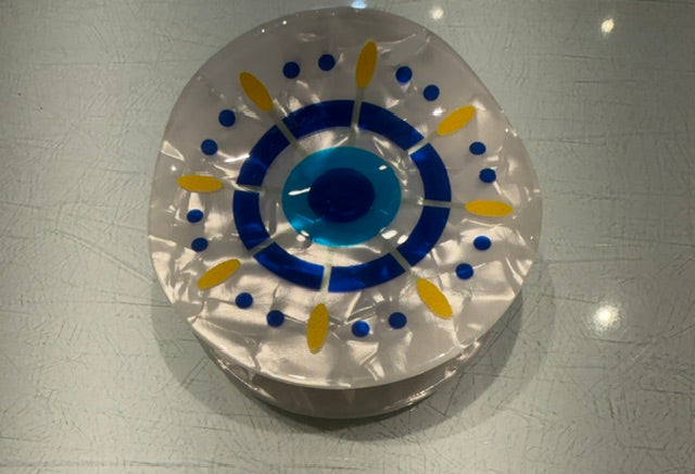 Evil Eye Hair Clip