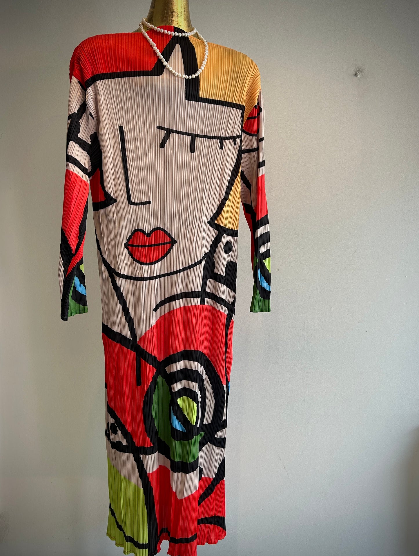 Colourful Crinkle Dress