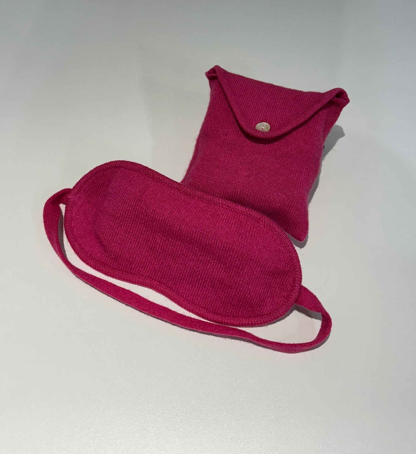 Cashmere sleep mask - luxury 100% cashmere eye mask for restful sleep
