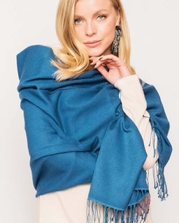 Blue Pashmina Shawl