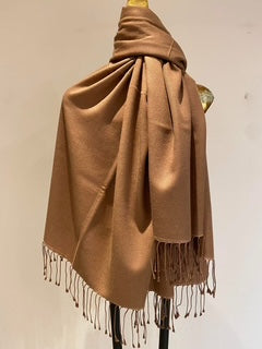 Taupe Pashmina Shawl