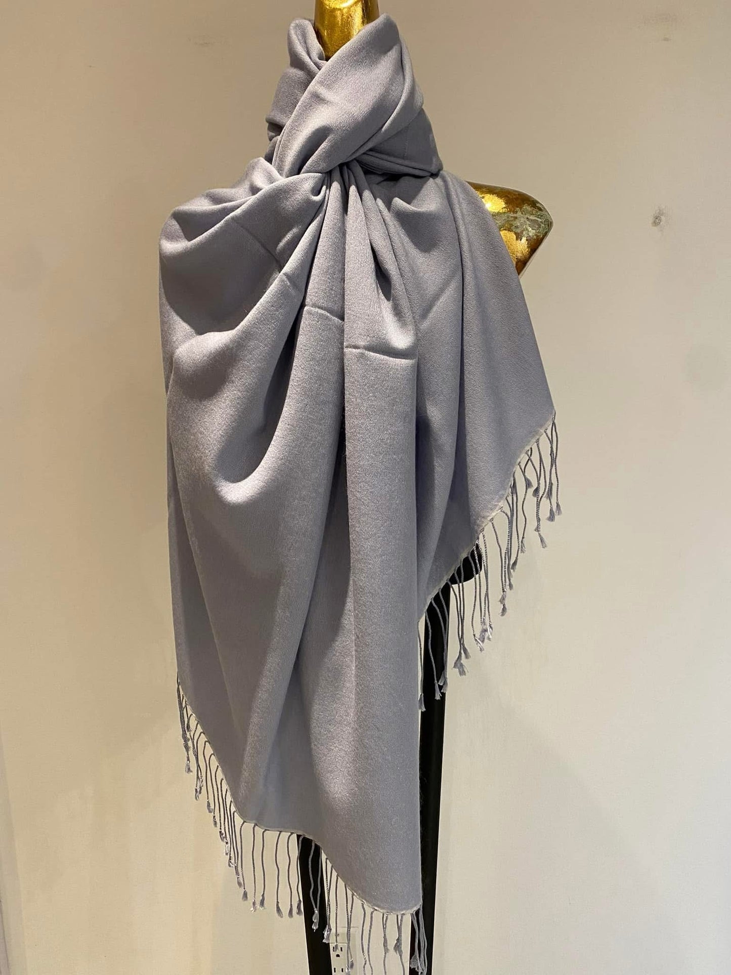 Gray Pashmina Shawl