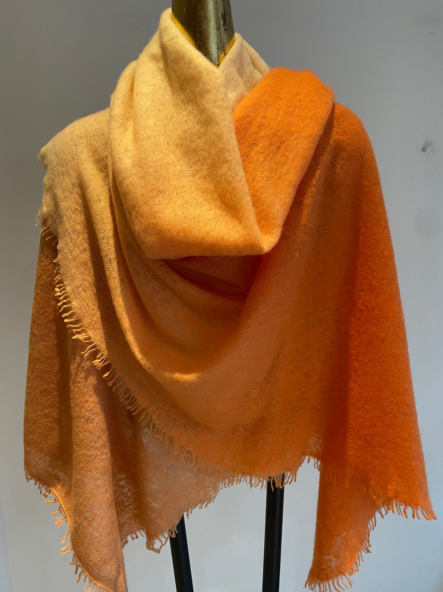 Summer Cashmere Two Tone Shawl.