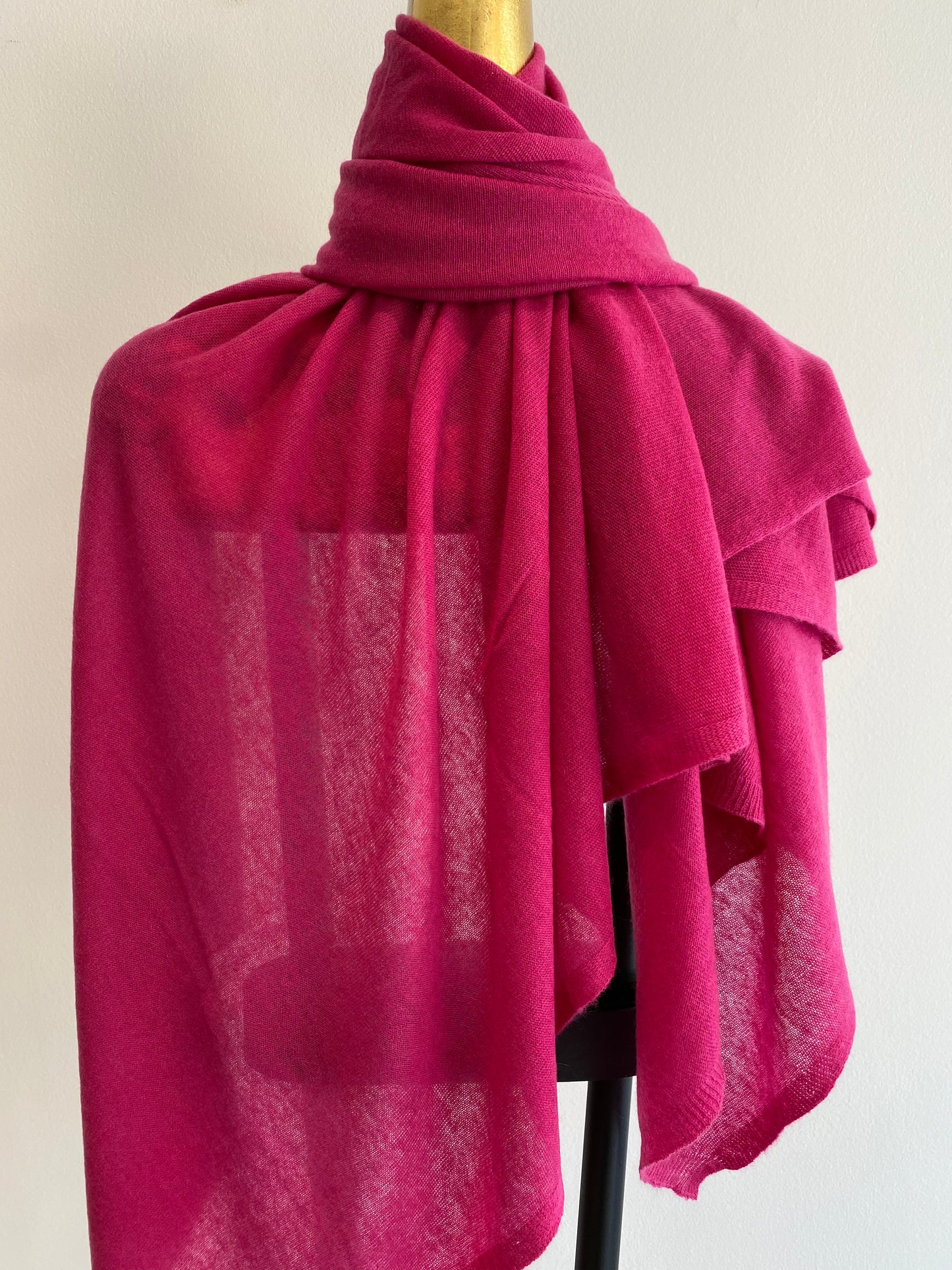 Knitted Cashmere Shawl