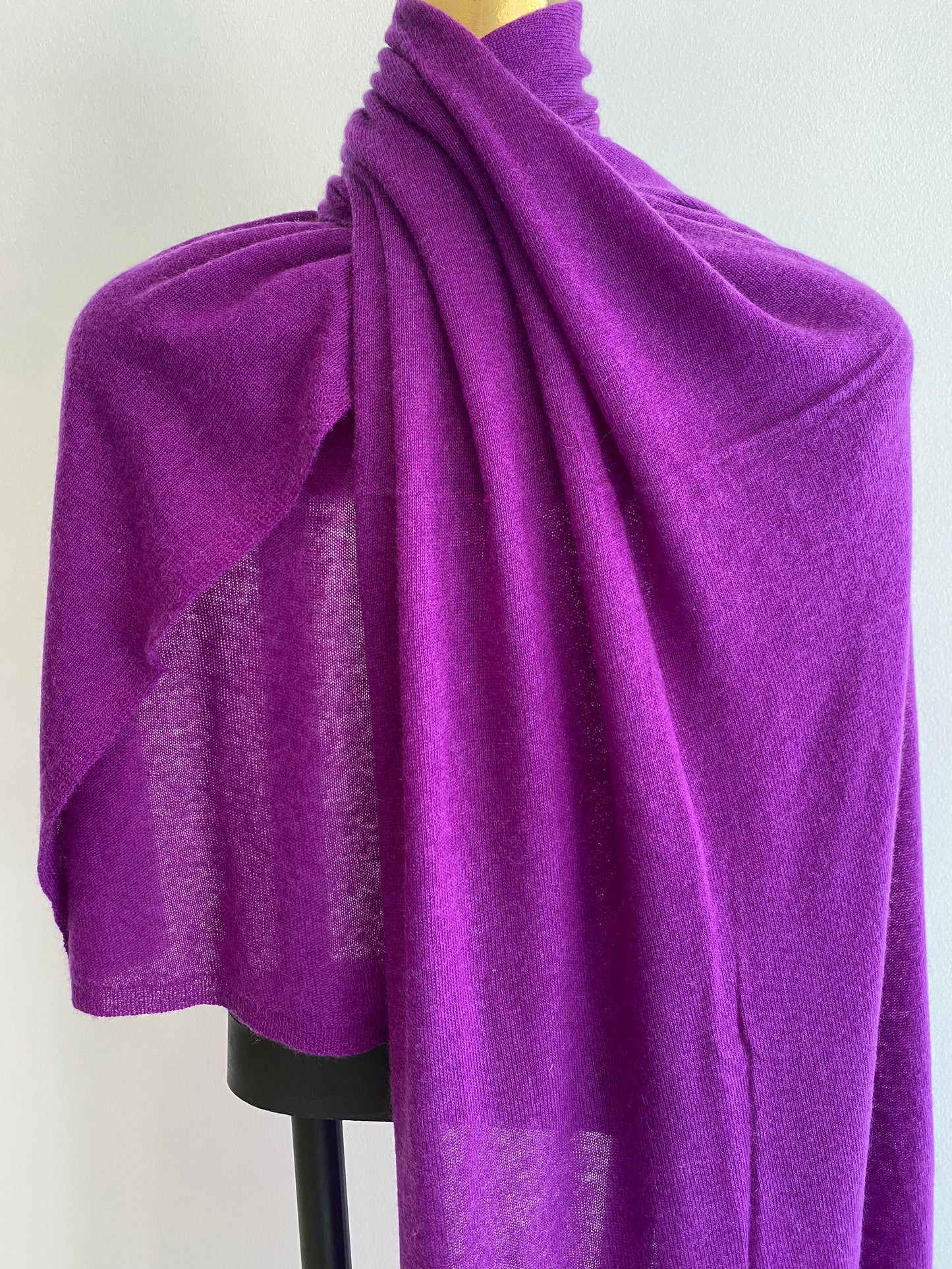Knitted Cashmere Shawl