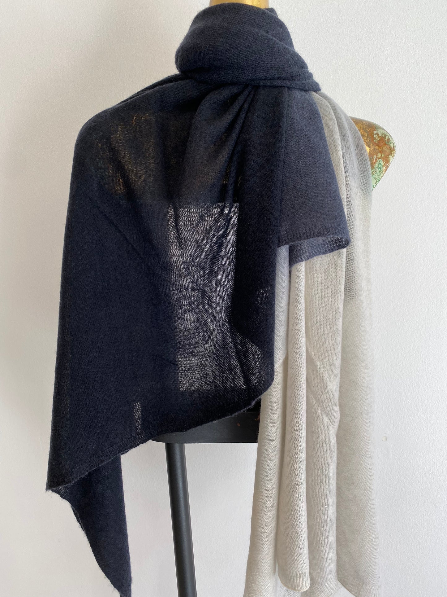 Knitted Cashmere Shawl