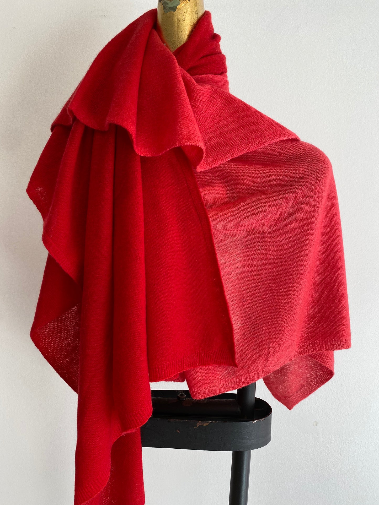 Knitted Cashmere Shawl