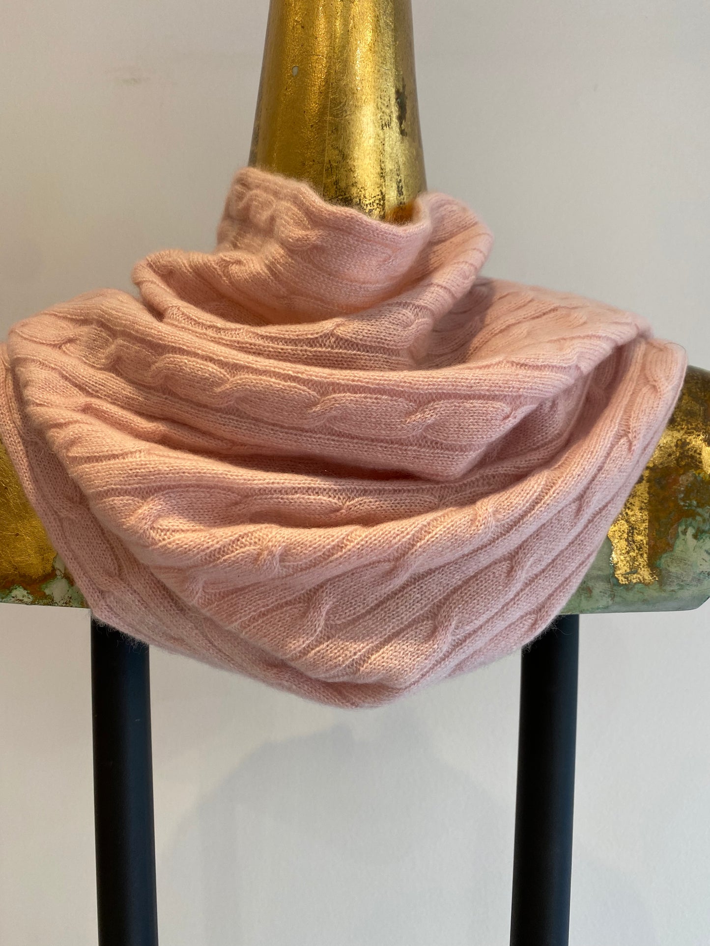 Cabled Cashmere Neck Warmer
