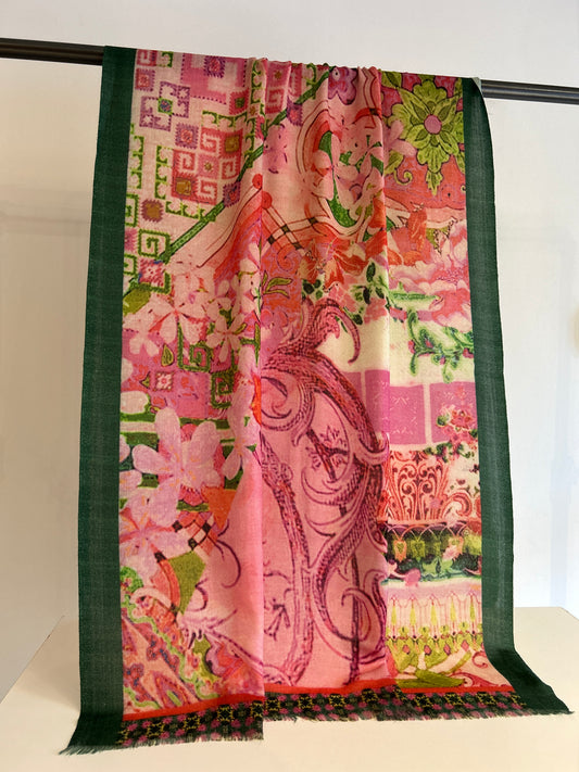 A lovely cashmere & wool shawl