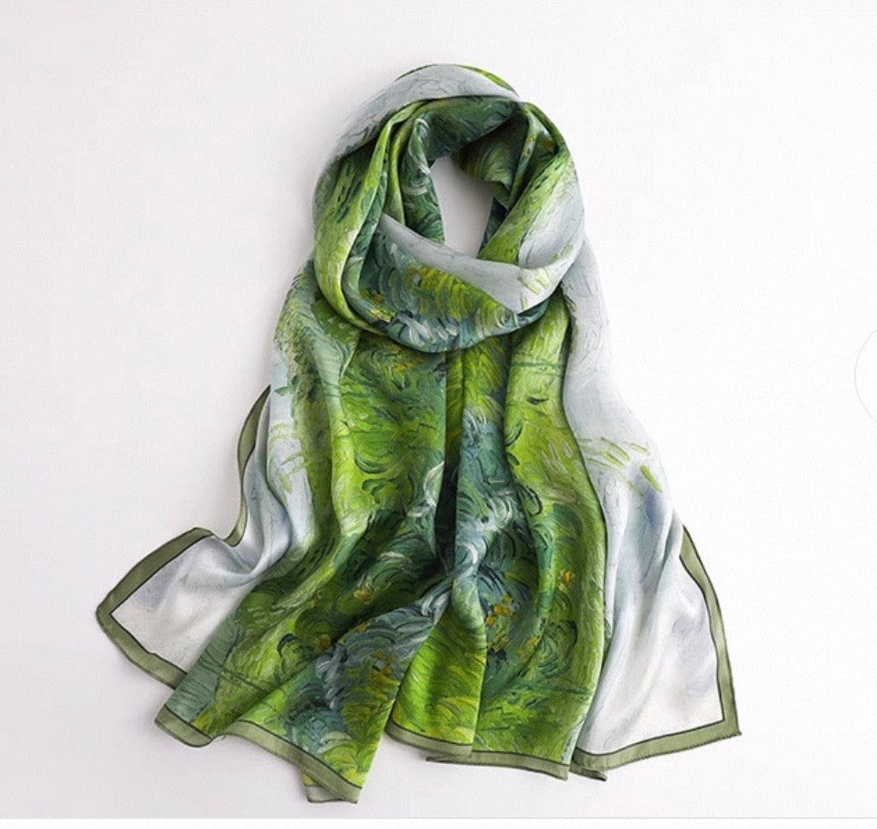 Silk Oblong Scarf