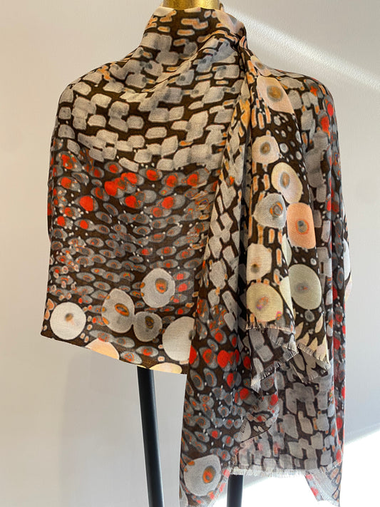 Cotton Silk Scarf