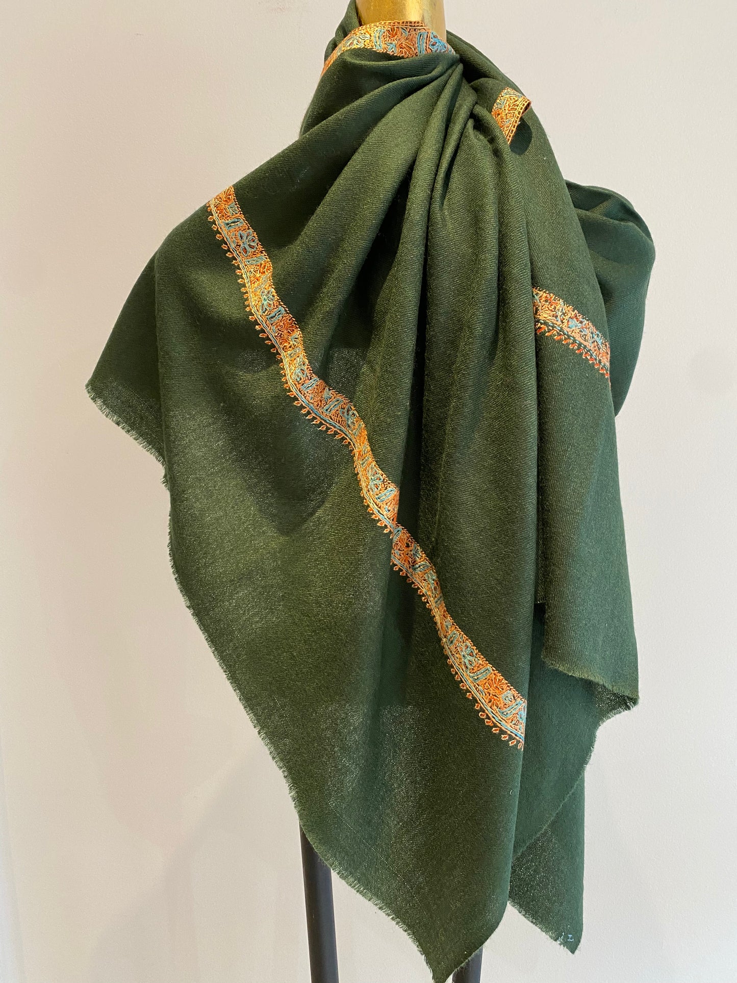 Kashmiri Border Shawl.