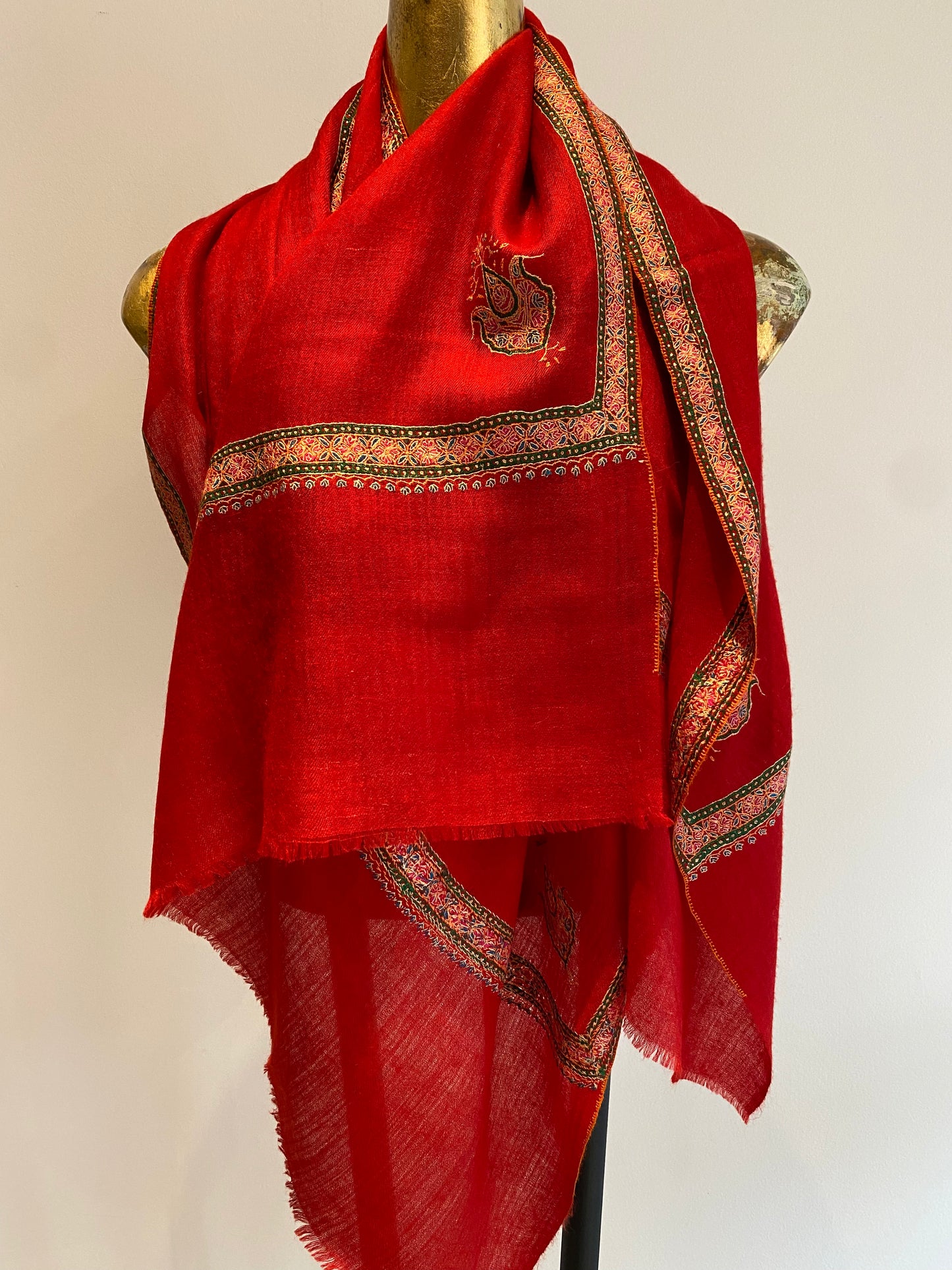 Kashmiri Border Shawl.