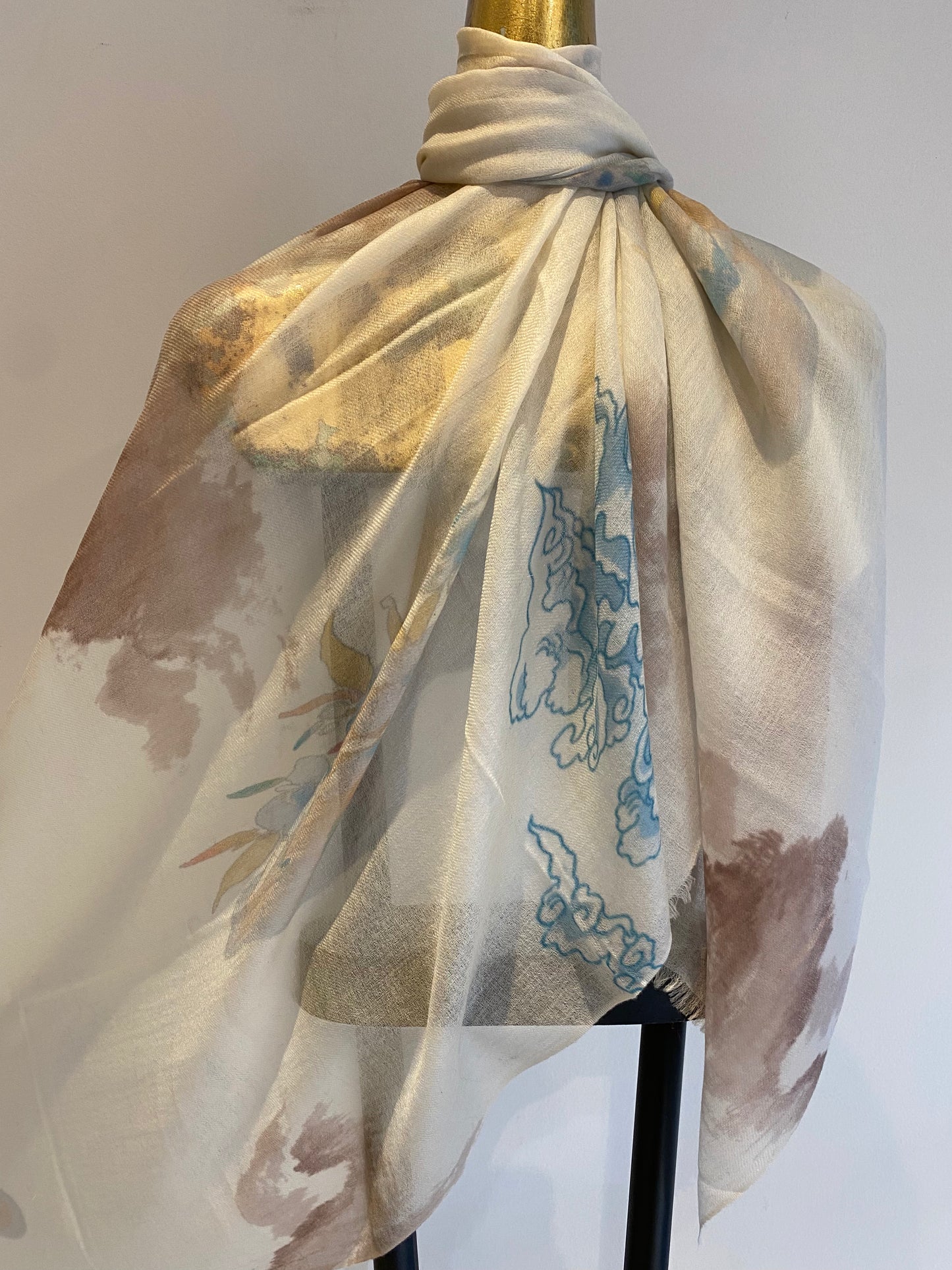 Cashmere Scarf With Print