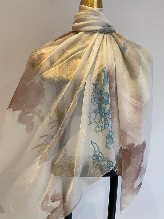 Cashmere Scarf With Print