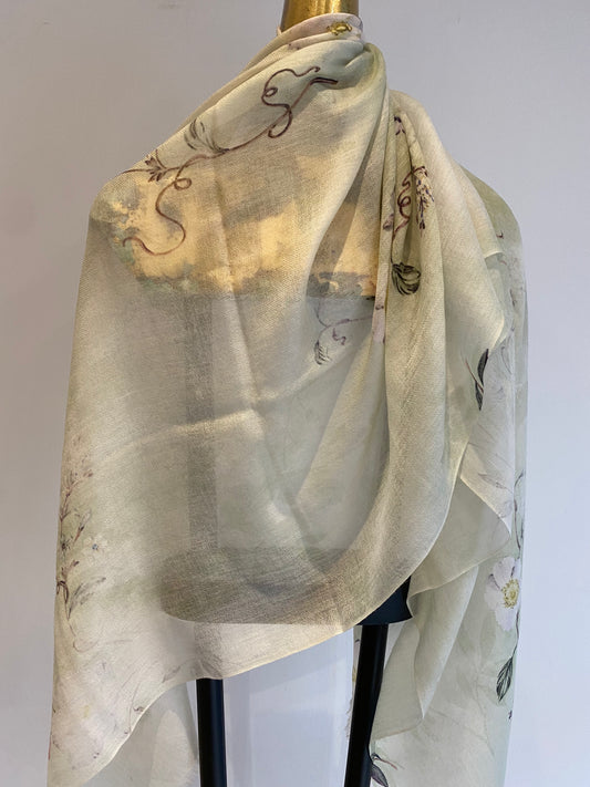 Cashmere Scarf With Print