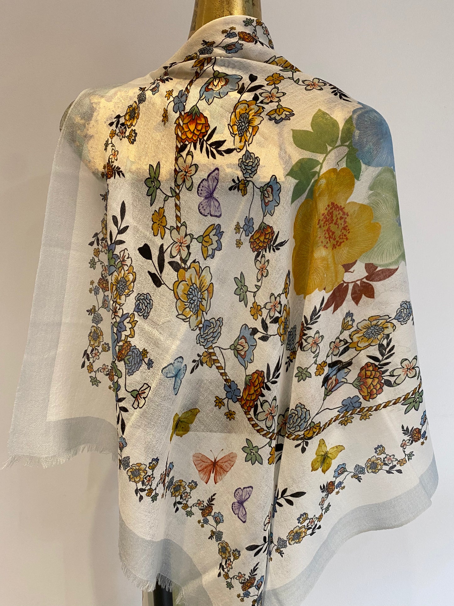 Cashmere Scarf With Print