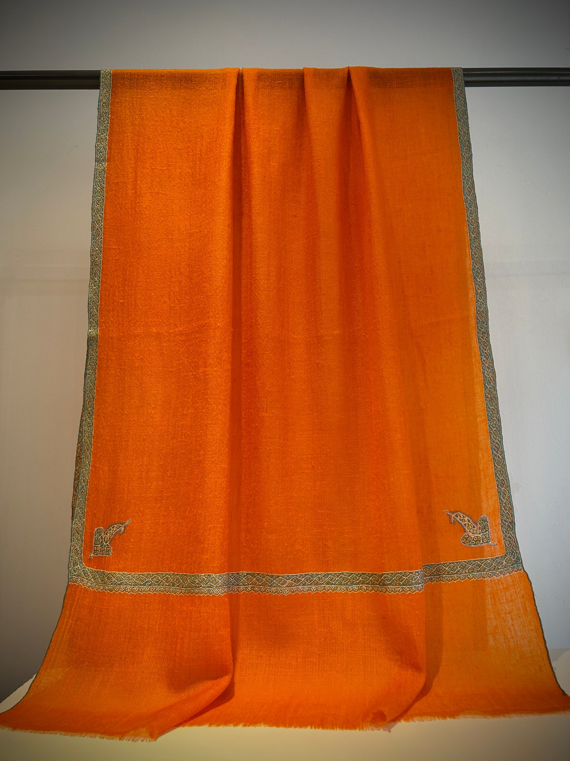 Kashmiri embroidered shawls