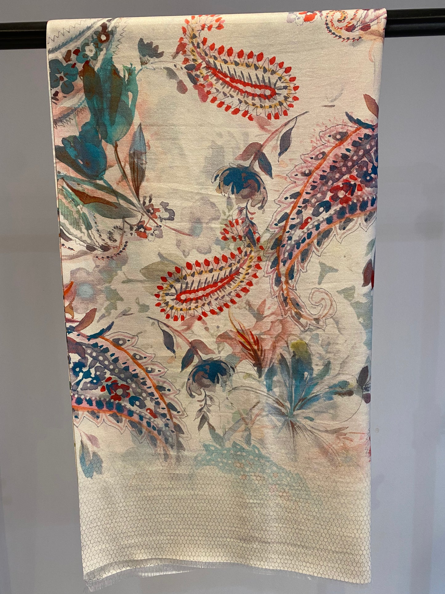 Light Printed Silk Scarves