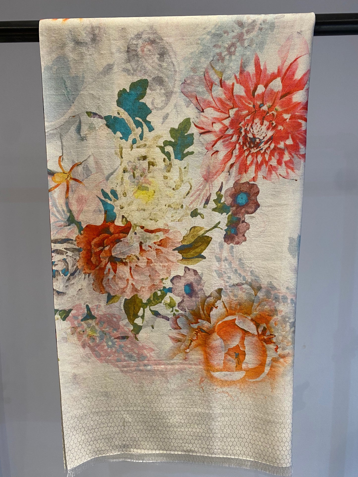 Light Printed Silk Scarves