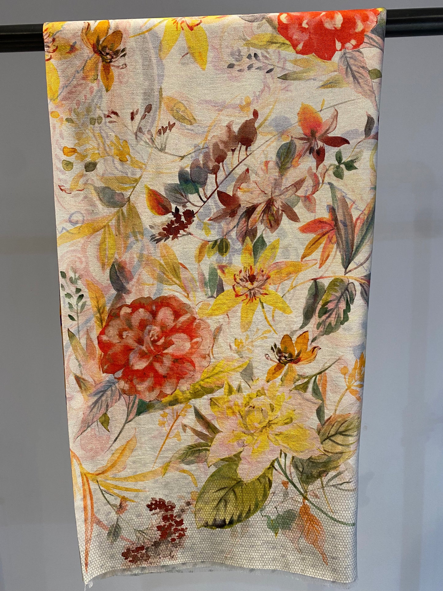 Light Printed Silk Scarves