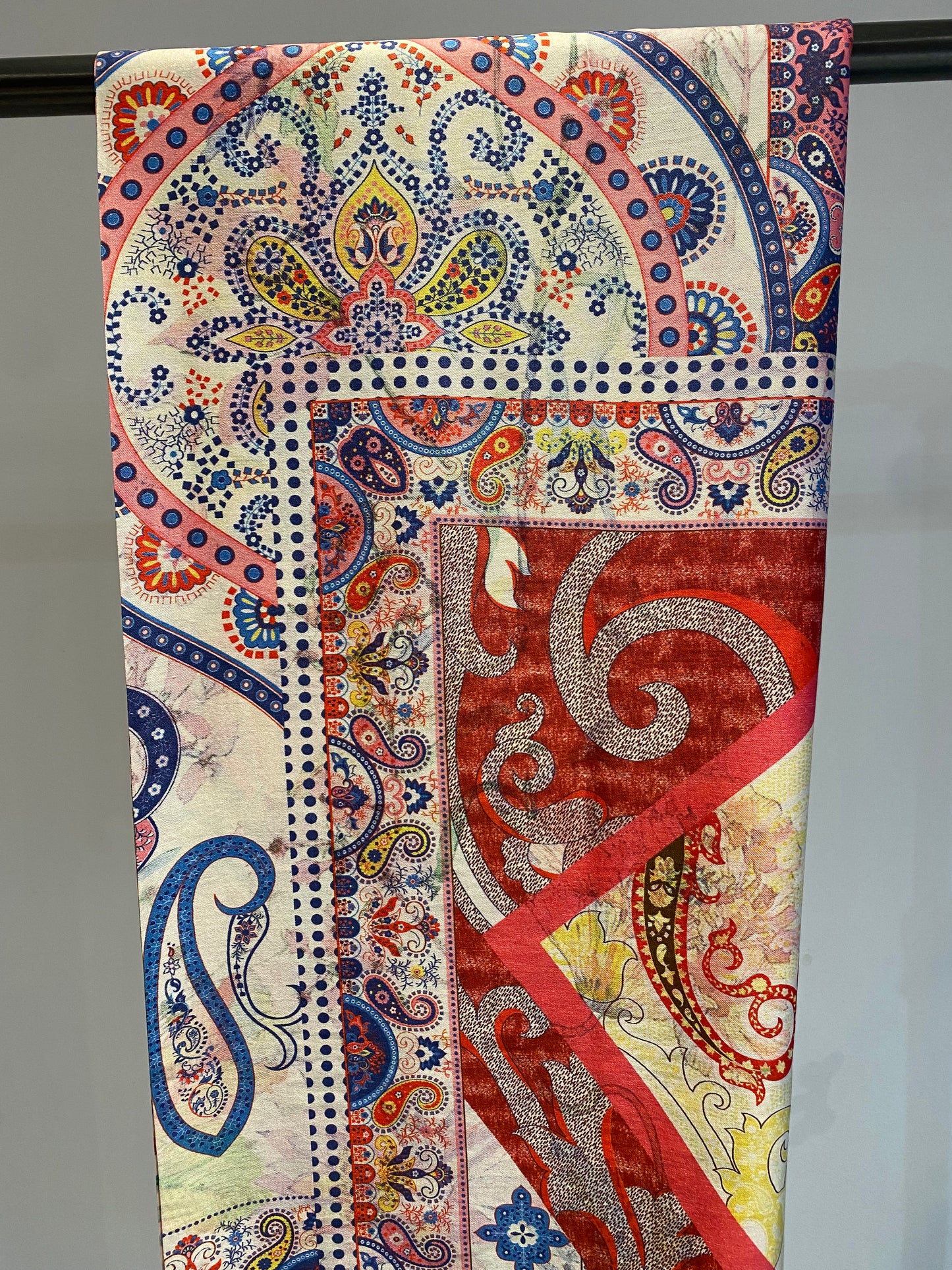 Light Printed Silk Scarves