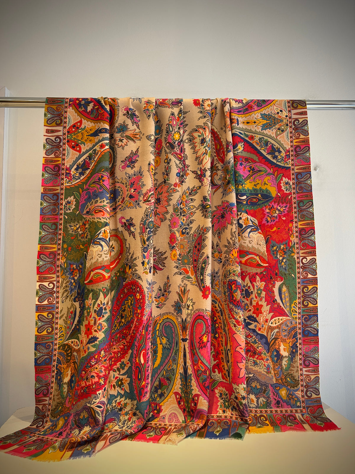 Hand woven shawl