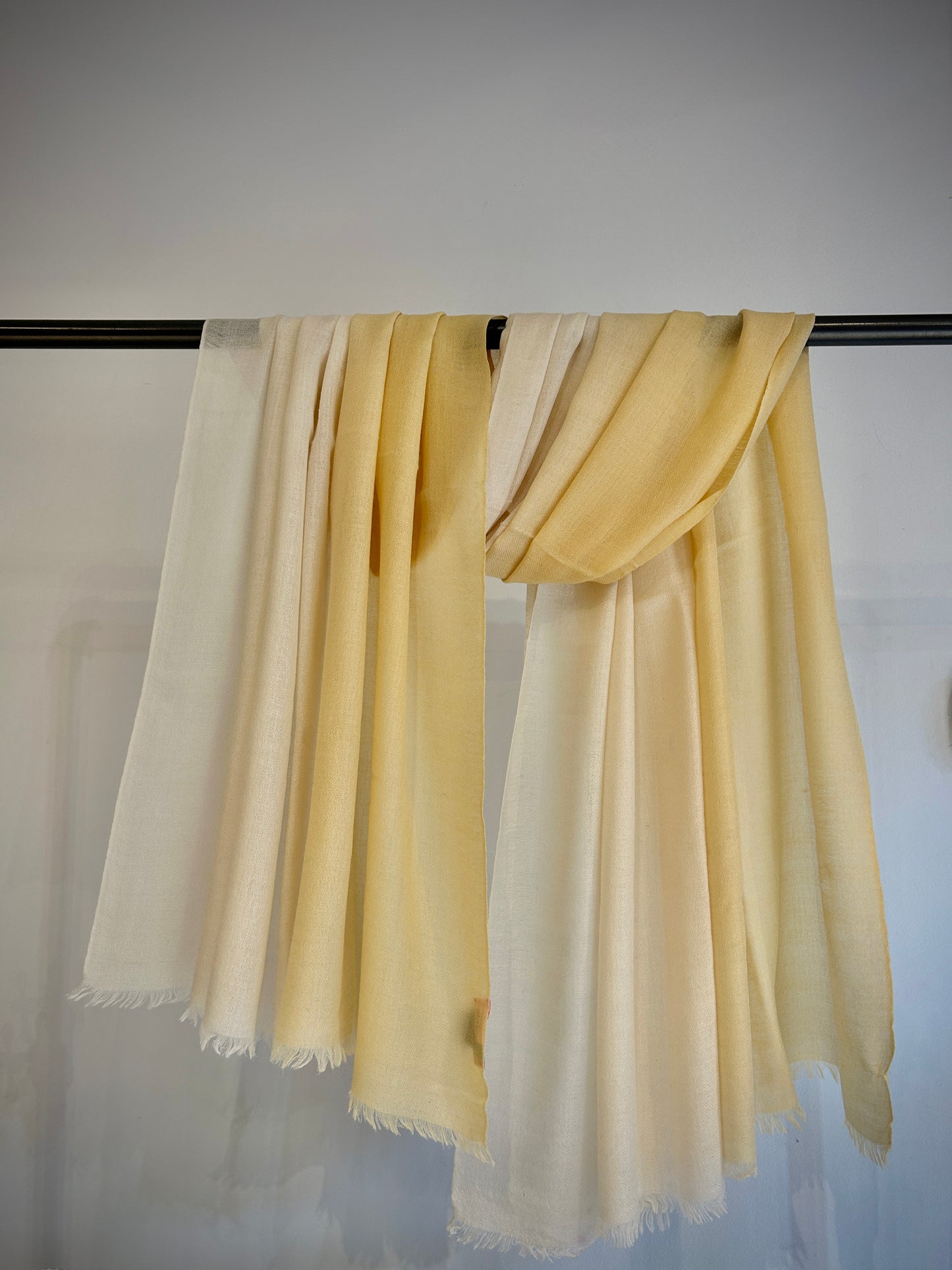 Luxury Featherweight Cashmere Two Tone Shawl