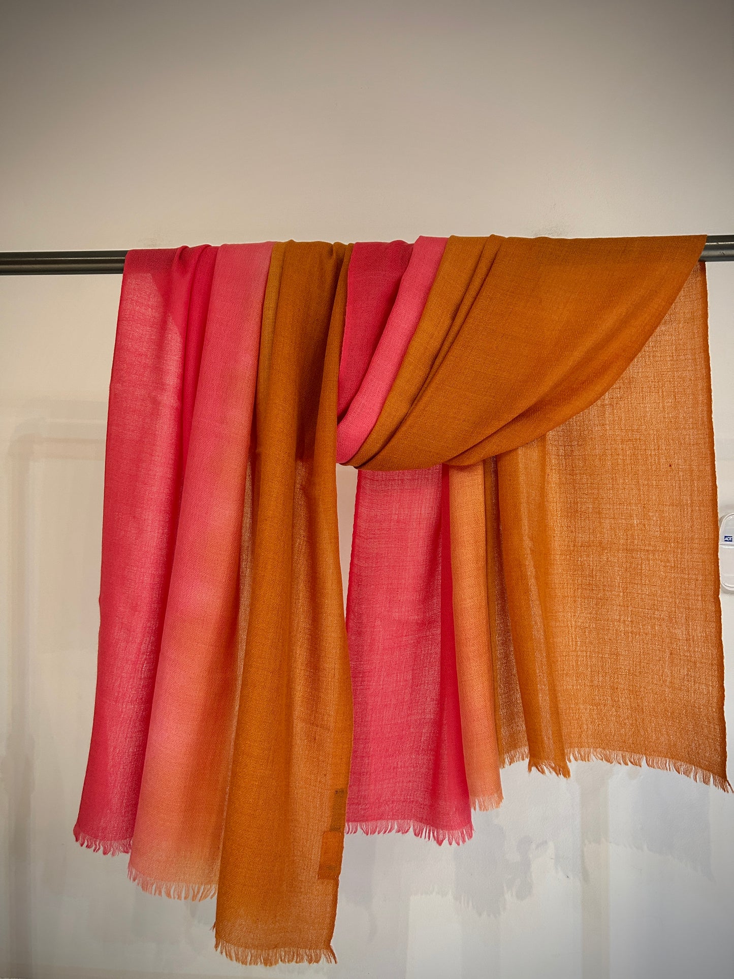 Luxury Featherweight Cashmere Two Tone Shawl