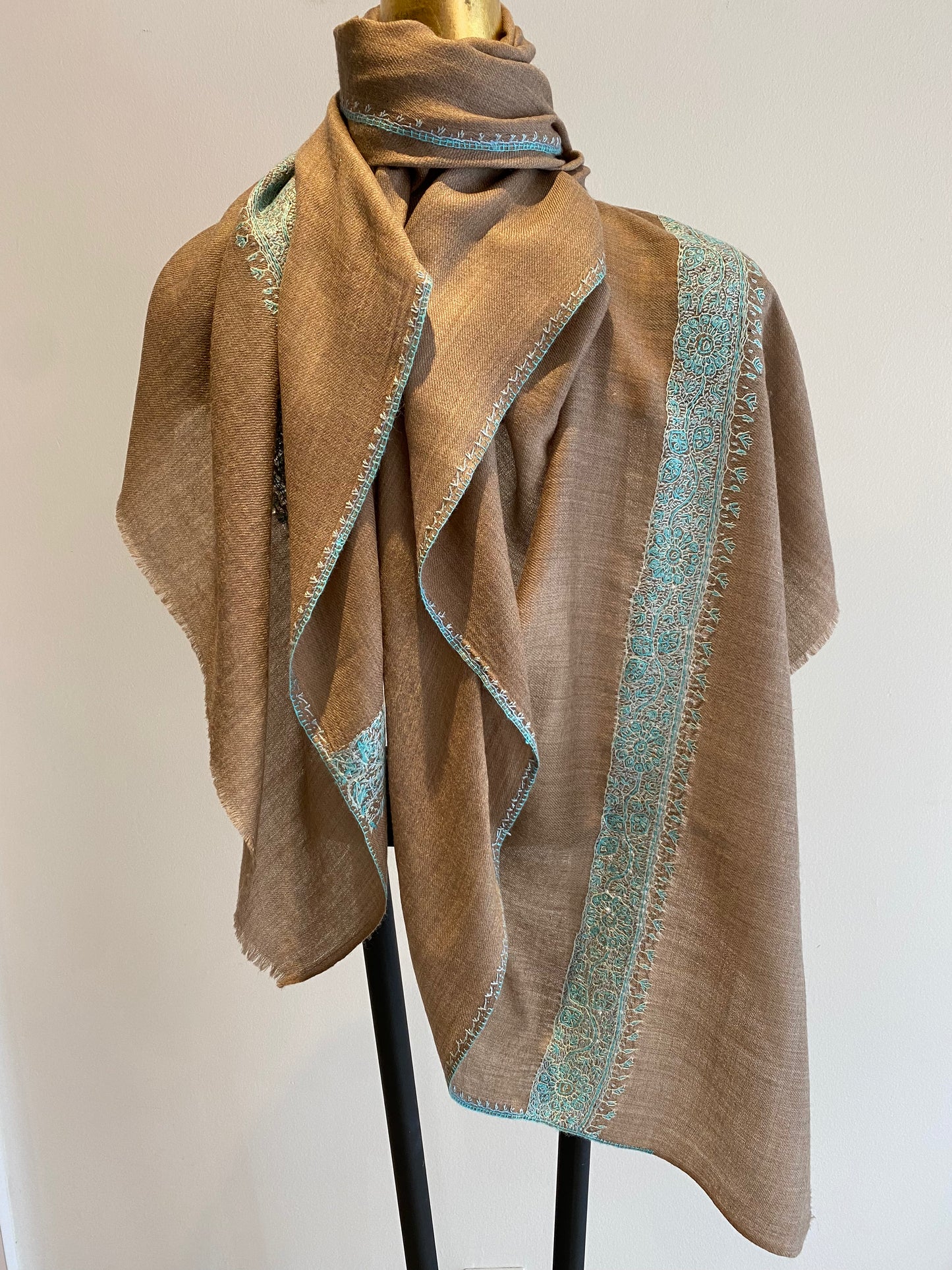 Kashmiri Border Shawl.