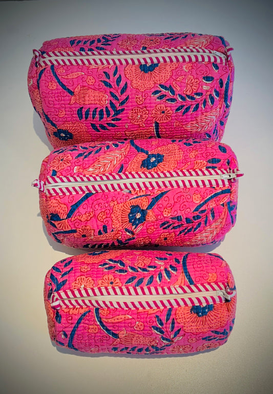 Block Print Travel Set Of 3 - 75% Off